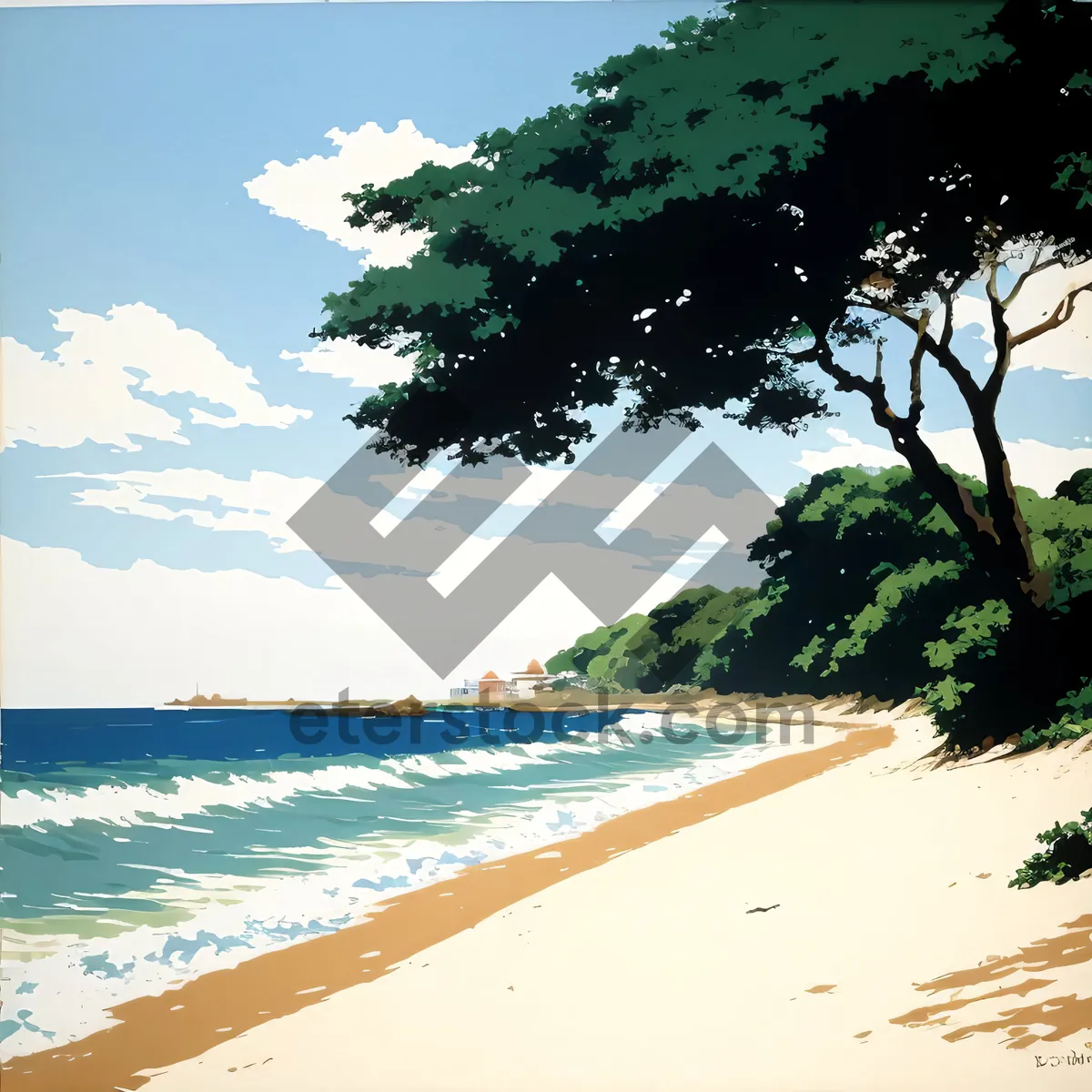 Picture of Sun-kissed Serenity: Tropical Beach Getaway