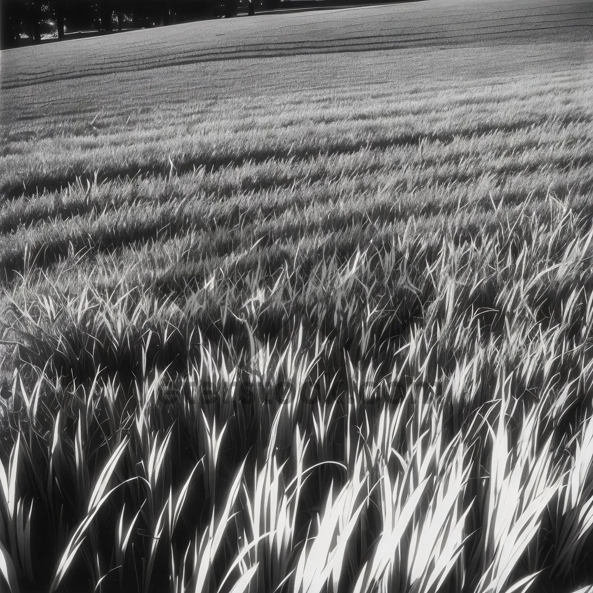 Picture of Golden Harvest: Bountiful Wheat Field in Rural Countryside