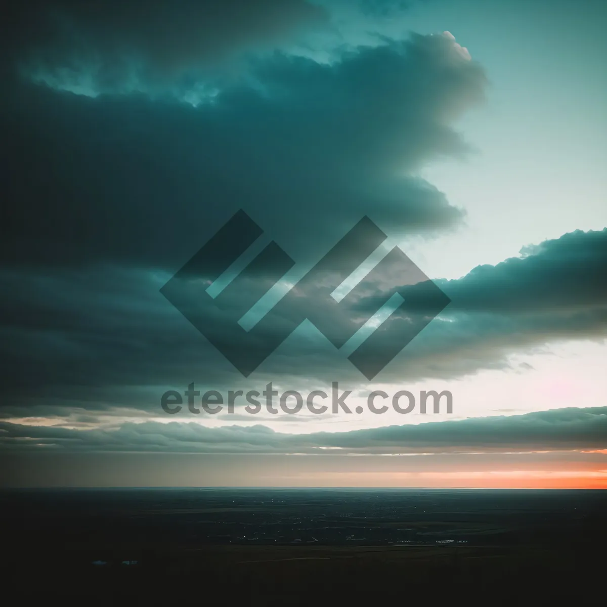 Picture of Serene Sunset Over the Beach