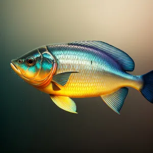 Goldfish Swimming in Aquarium