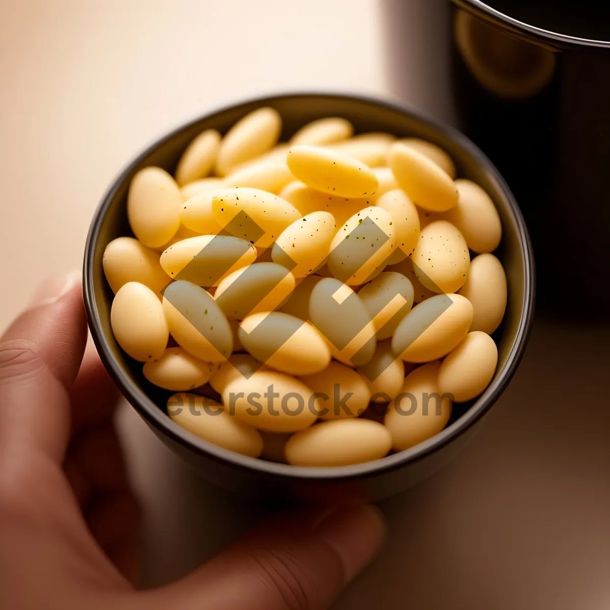 Picture of Fresh Organic Yellow Corn Closeup