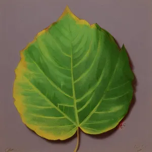 Fresh Spring Foliage: Vibrant Leaves on Fig Tree