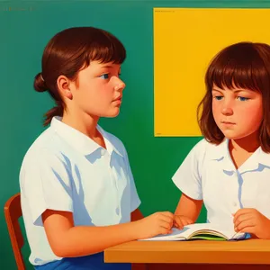 Happy professionals working together in the office