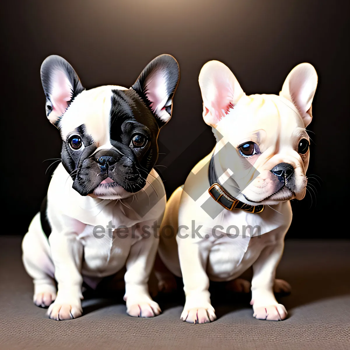 Picture of Wrinkled Bulldog Puppy - Adorable Purebred Pet