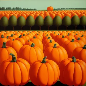 Autumn Harvest: Pumpkins, Persimmons, and Gourds