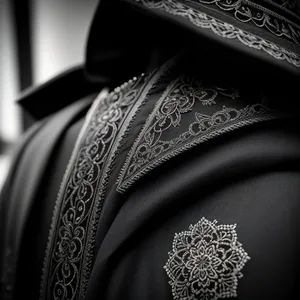 Black Satin Velvet Robe - Luxurious Clothing Garment