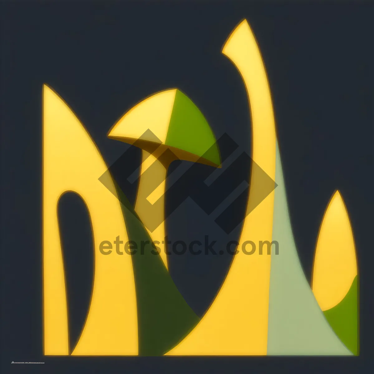 Picture of Symbolic Artistic Design: Iconic Sign