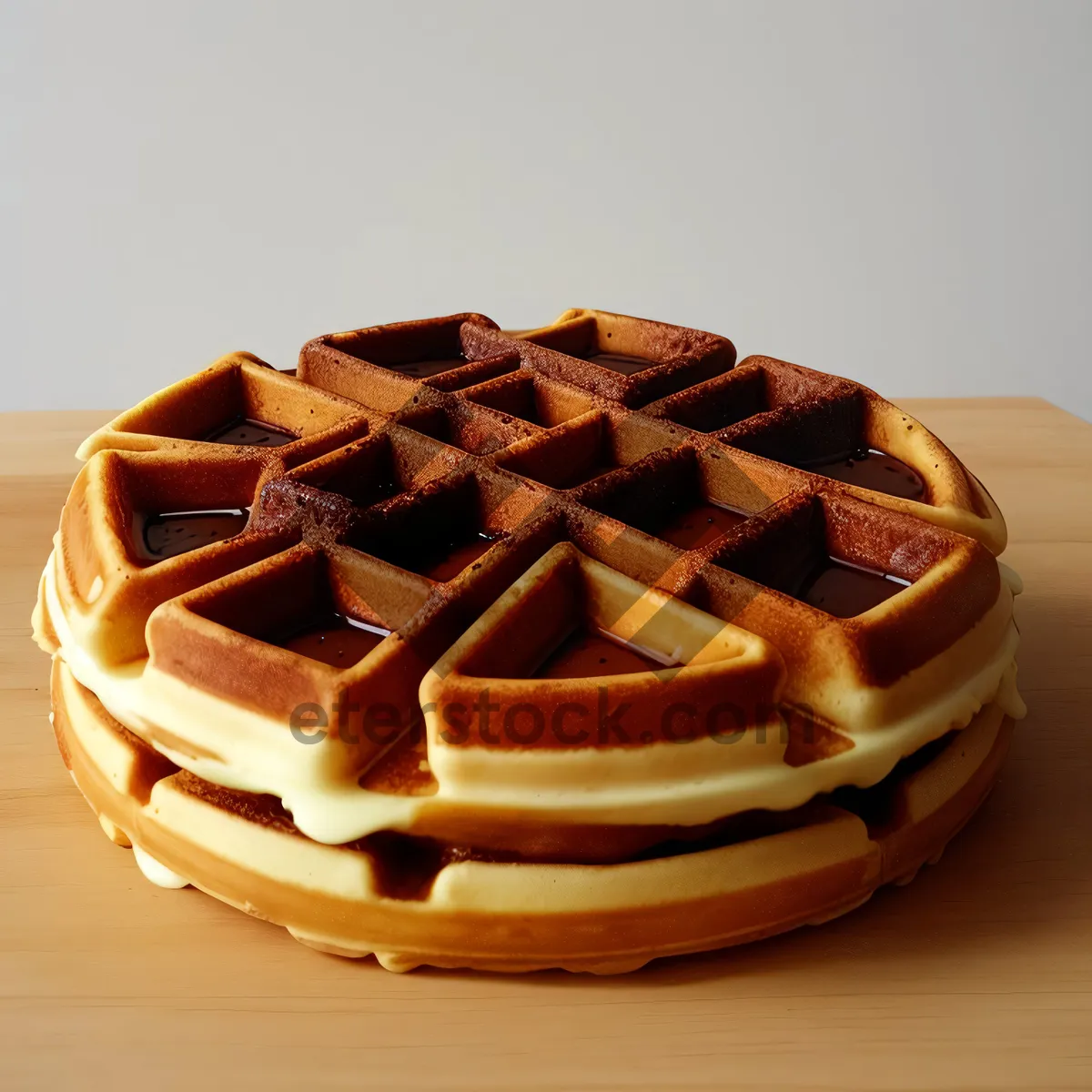 Picture of Delicious Chocolate Cake Plate - Sweet Gourmet Dessert