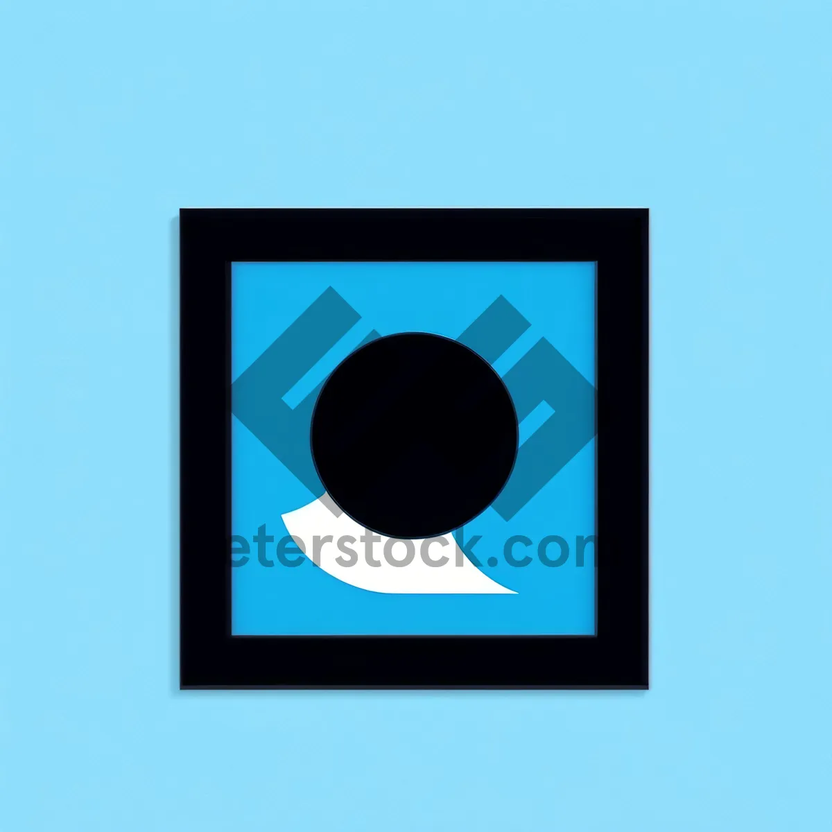 Picture of Magnetic Disk Icon: Classic Diskette Symbol