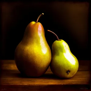 Juicy Yellow Pear in Fresh & Healthy Snack