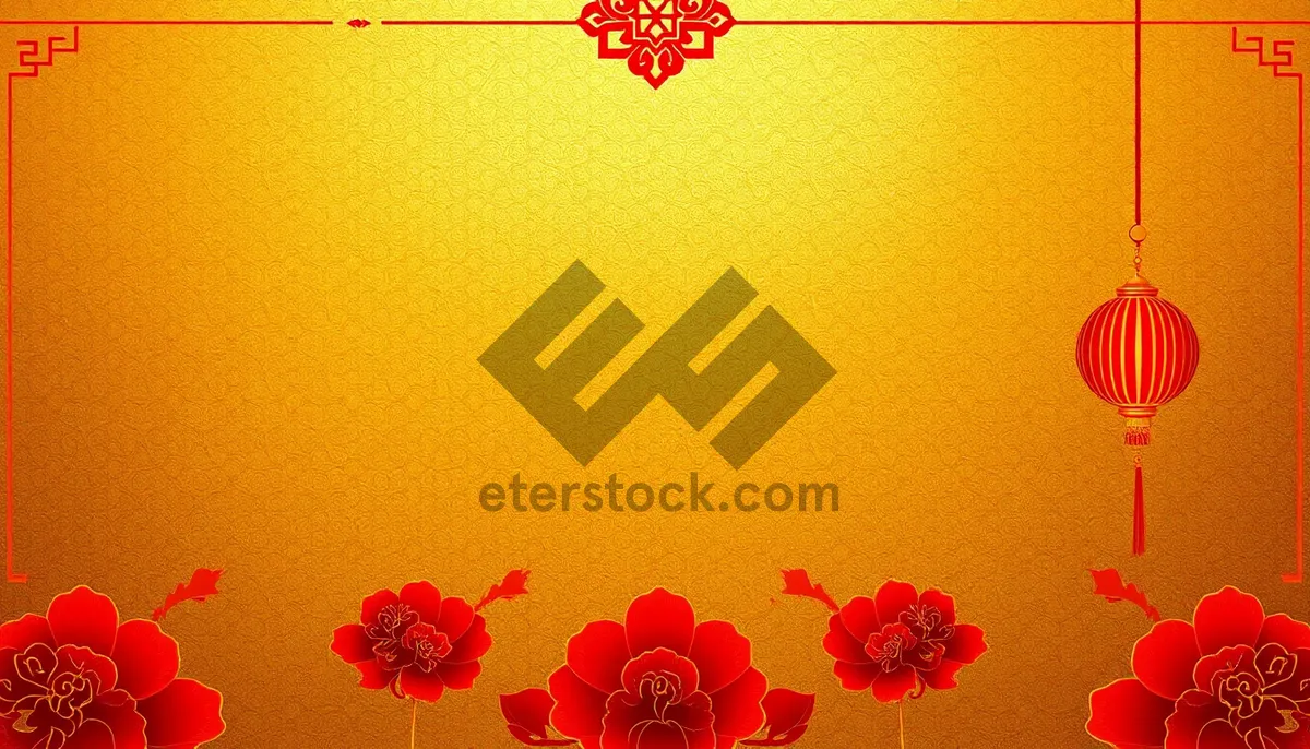 Picture of Pink floral spring design wallpaper pattern with blossoms.