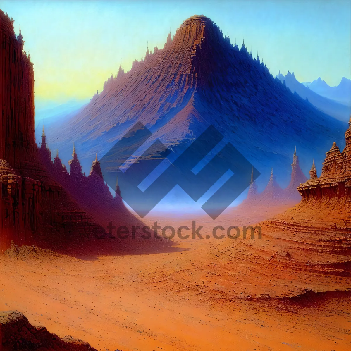 Picture of Majestic Desert Canyon Landscape