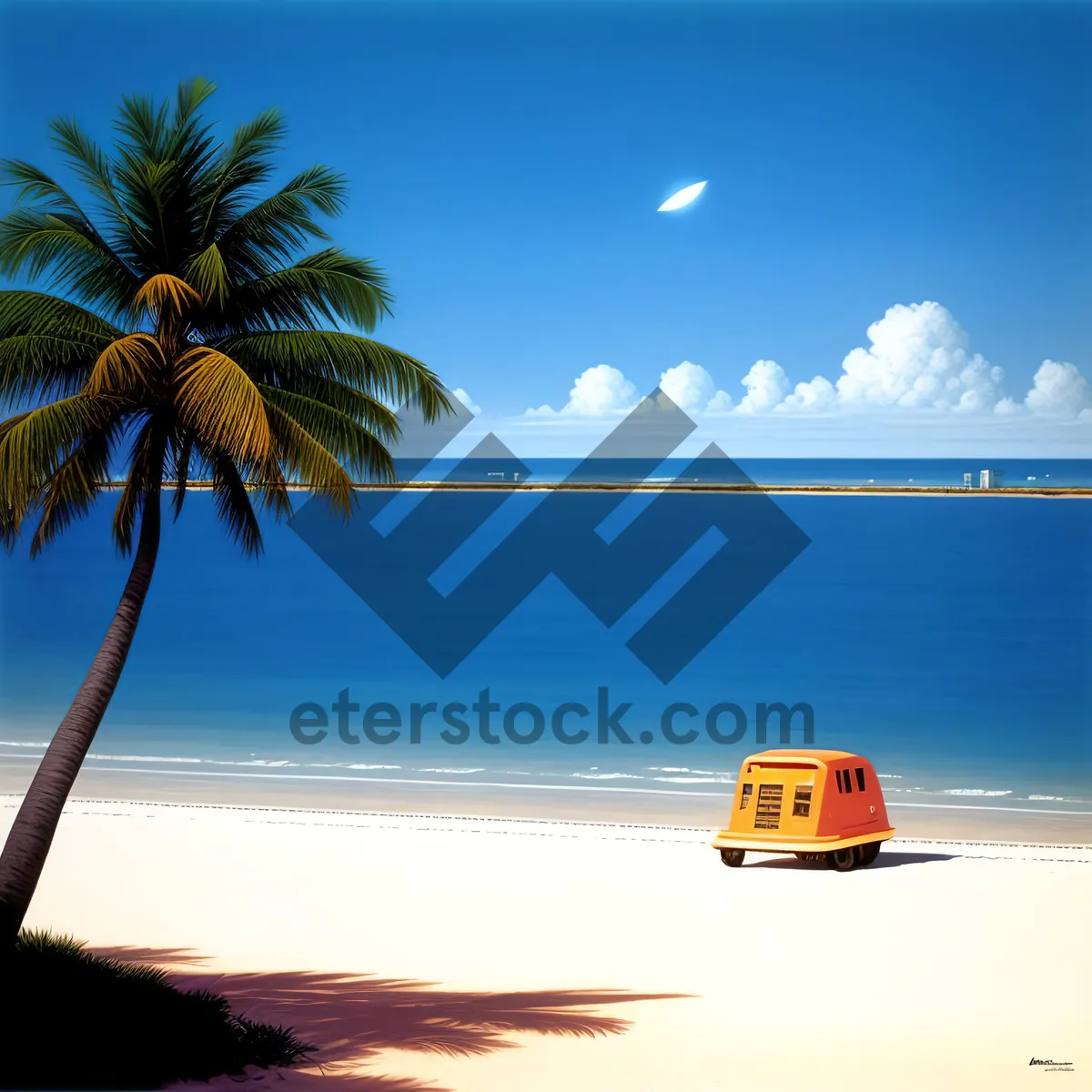 Picture of Serene Tropical Beach Paradise