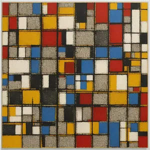 Retro Checkerboard Mosaic Wall Tile Design