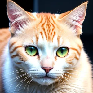 Fluffy Tabby Kitty with Curious Eyes