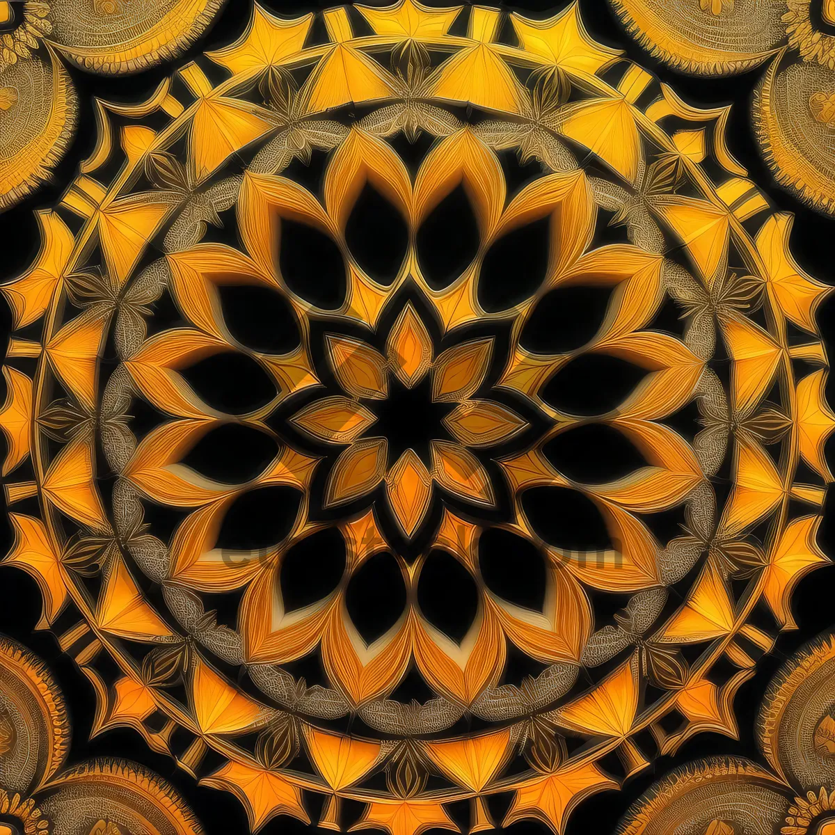 Picture of Vintage Arabesque Mosaic Tile Pattern