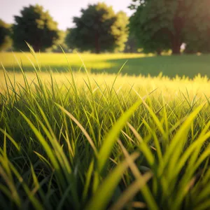Golden Wheat Field Under a Clear Blue Sky