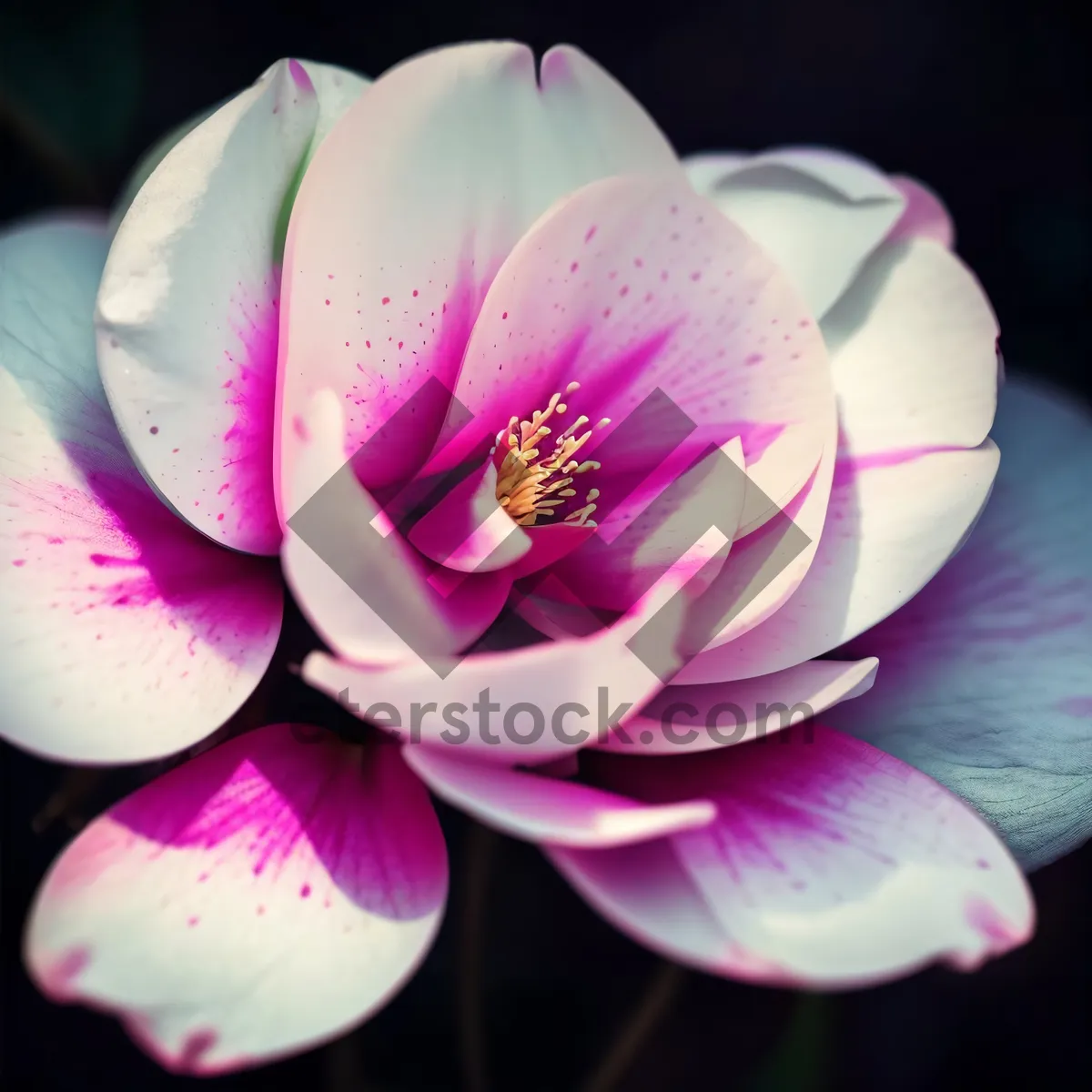 Picture of Romantic Magnolia Blossom in Pink Petals