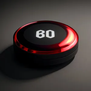 Shiny Round Button Icon