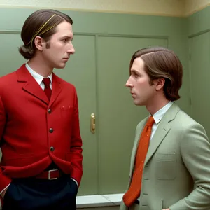 Successful business team in corporate office meeting