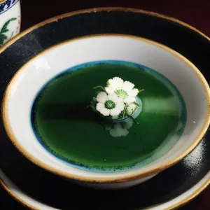 Hot and Healthy Vegetable Soup in Bowl