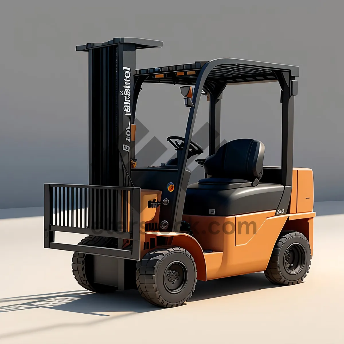 Picture of Heavy-duty Industrial Forklift Truck for Efficient Transport