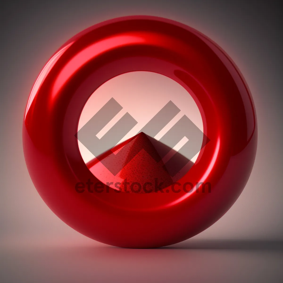 Picture of Blazing Orange Button Set: Glossy Web Icons