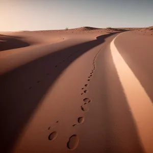 Endless Sands: A Desert Journey Under the Summer Sky