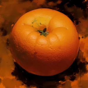 Fresh Orange Pumpkin for Healthy Eating and Juicy Nutrition