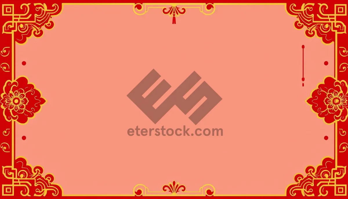 Picture of Floral spring pattern design for card backdrop