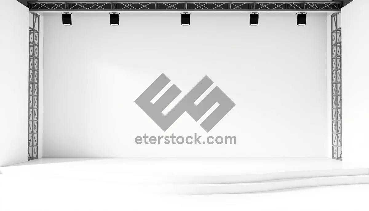 Picture of Modern blank square frame design element icon