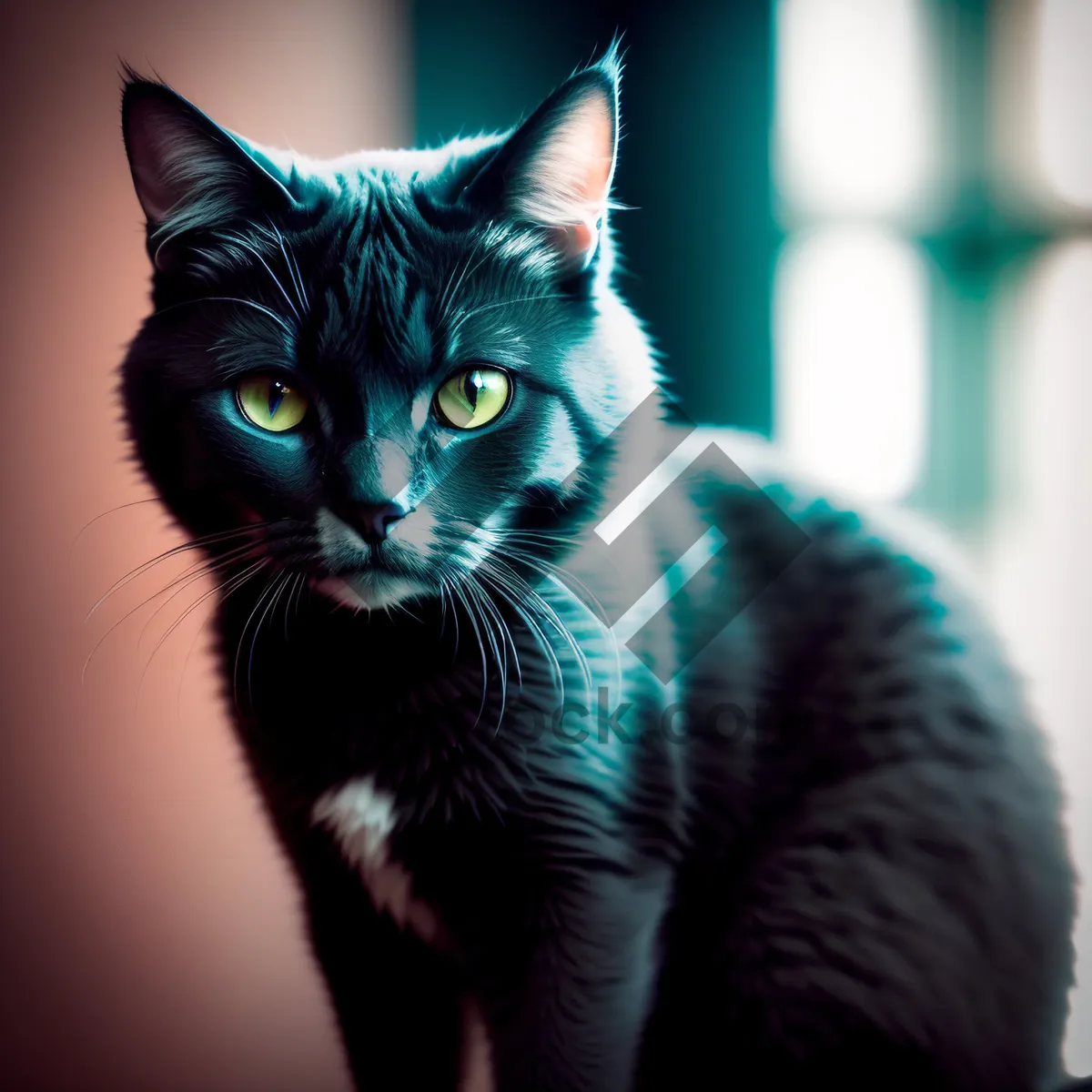 Picture of Adorable Young Kittens with Whiskers and Bright Eyes