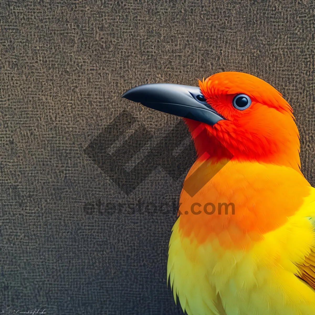 Picture of Vibrant Bird with Colorful Feathers