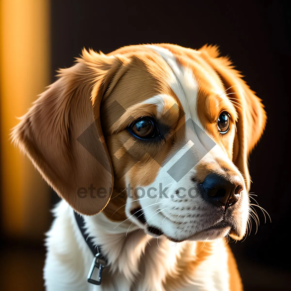 Picture of Adorable Beagle Puppy - Purebred Canine Portrait