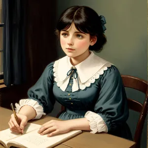 Smiling professional businesswoman working on laptop at home office