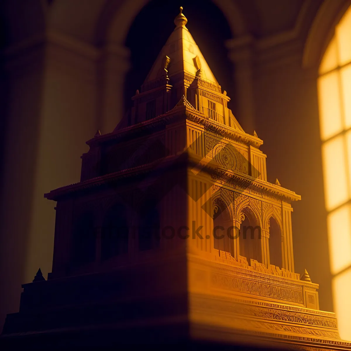 Picture of Stunning Ancient Cathedral Tower in England's Historic City