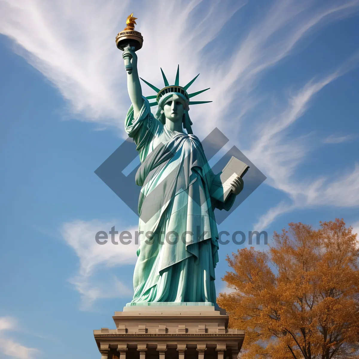 Picture of Iconic Liberty: Majestic Monument of Historic Freedom