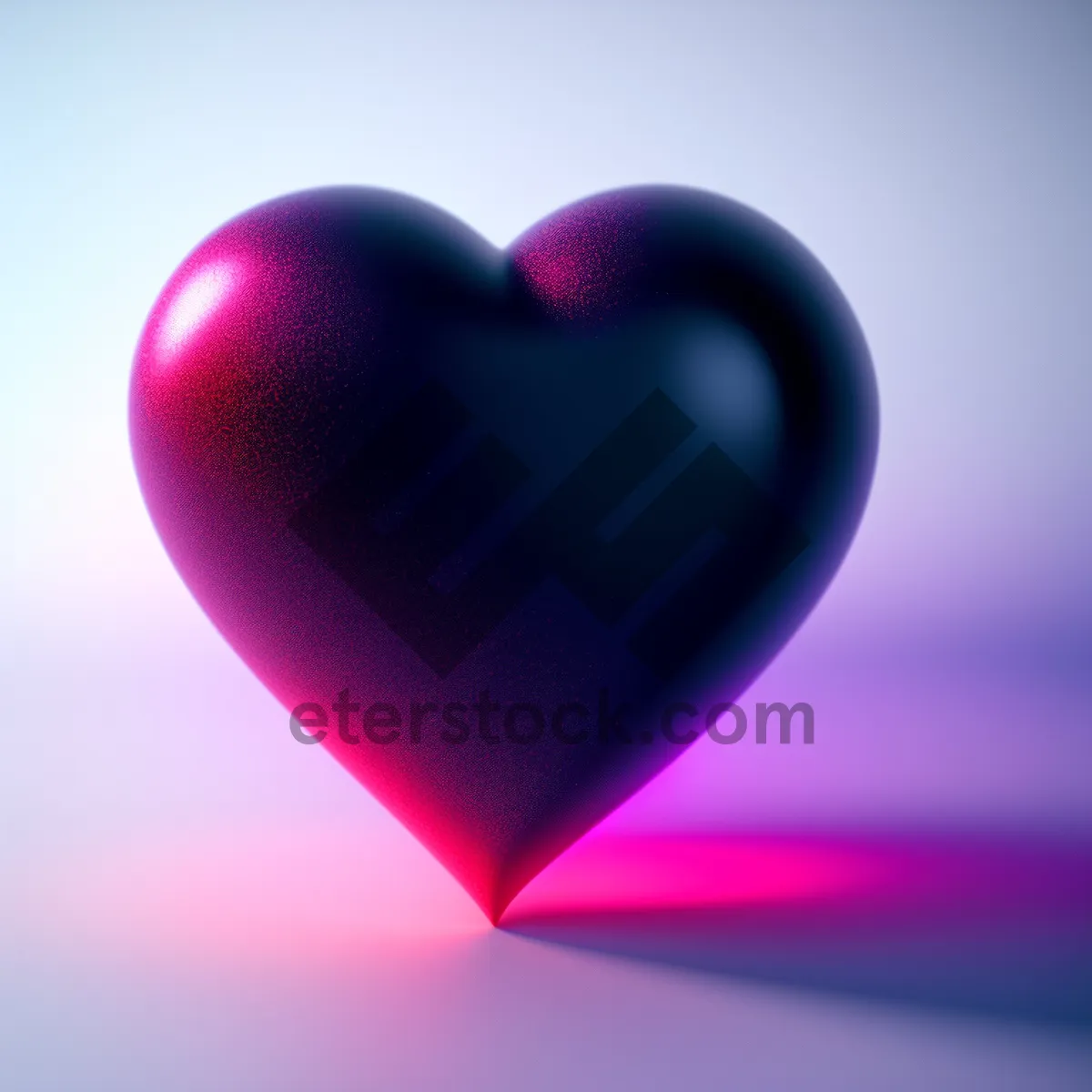 Picture of Love-filled 3D Heart Symbol for Valentine's Celebration