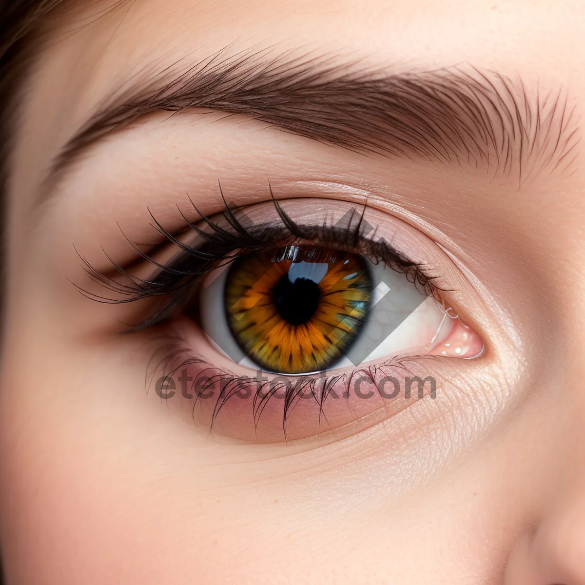 Picture of Captivating Eyelashes: A Vision of Beauty