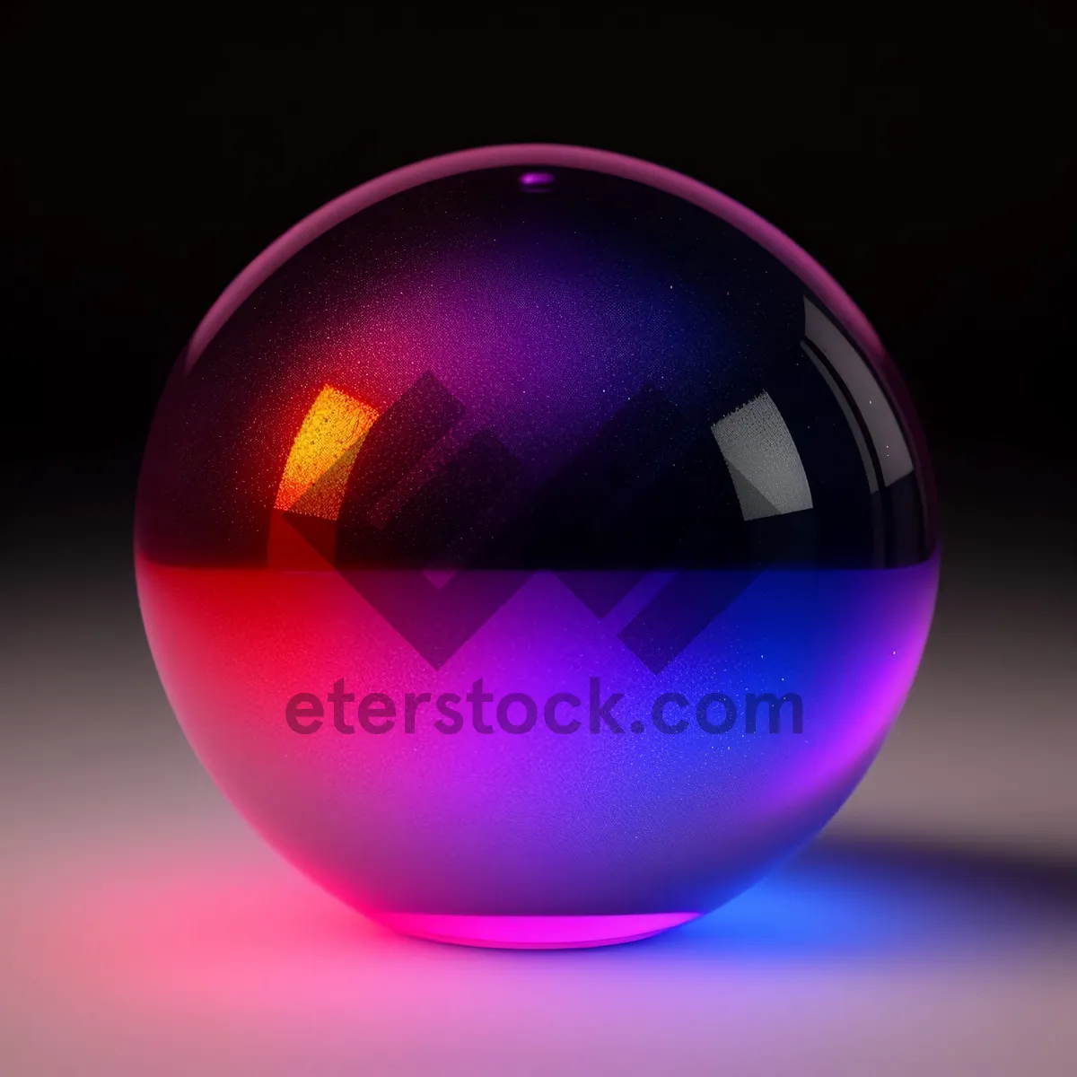 Picture of Glossy Glass Sphere Button Set - Bright, Shiny, and Round