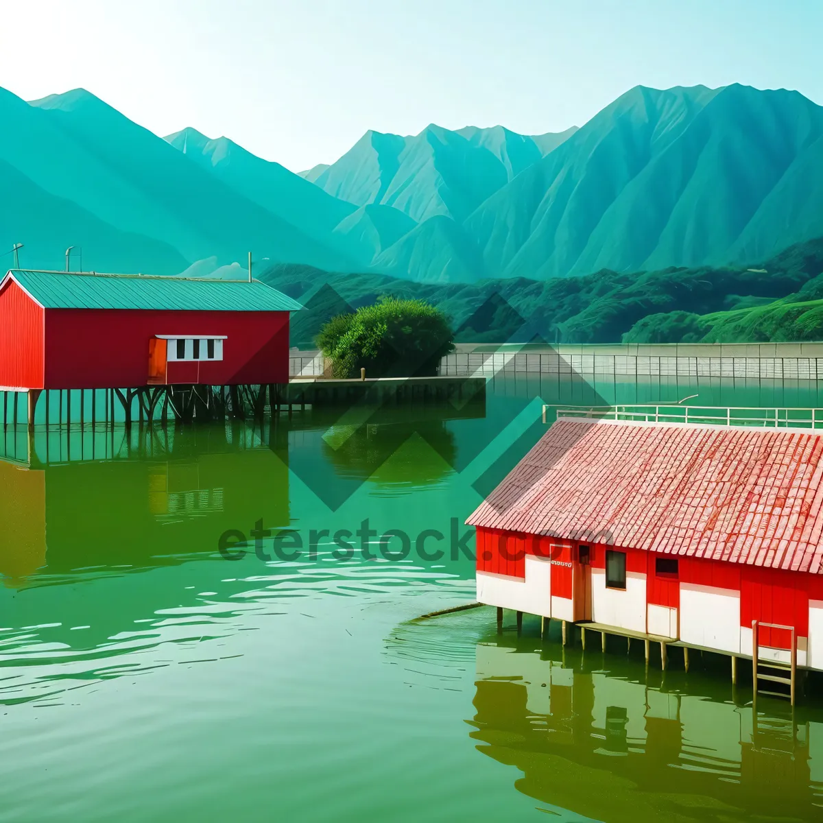 Picture of Beachfront Boathouse: Serene Outbuilding Overlooking the Sea