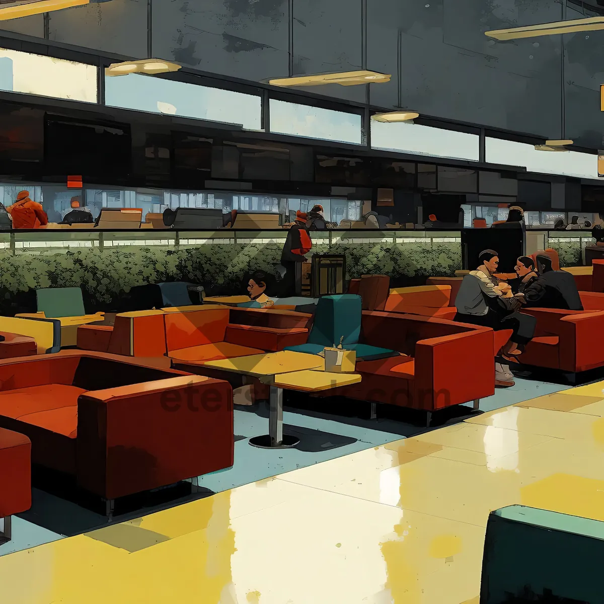 Picture of Central Learning Hub: Vibrant Classroom in Multi-purpose Building