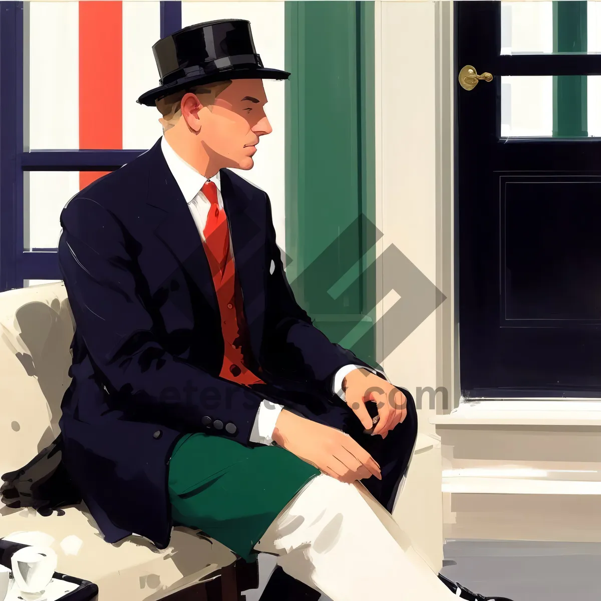 Picture of Successful Business Team in Office Meeting