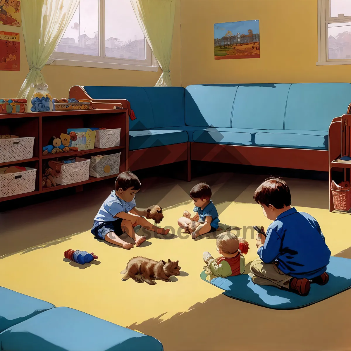 Picture of Professional male educator in classroom setting