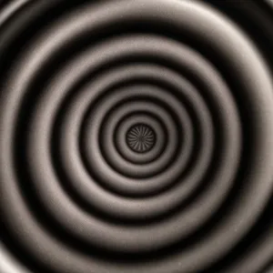 Spiral Motion: Coiled Circle Texture