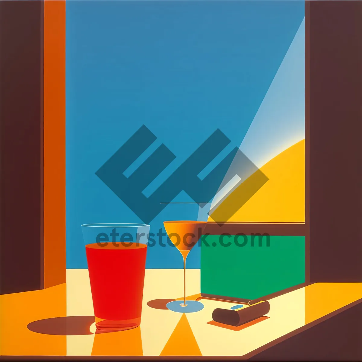 Picture of 3D Symbolic Business Graphic Design Icon