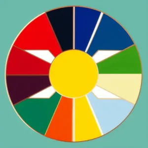 Shiny Hazard Symbol: Round Button Icon