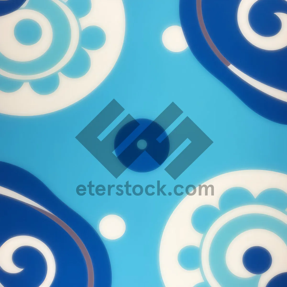 Picture of Colorful Bubble Pattern Design for Graphic Art