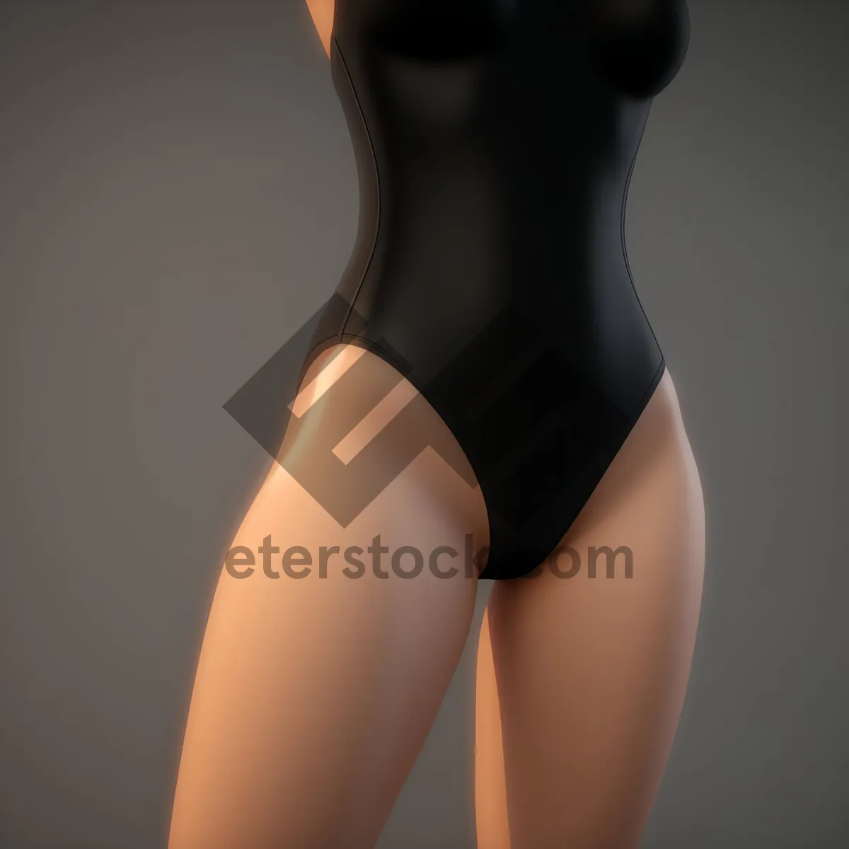 Picture of Seductive Black Bodycon with Tights: Sensual and Stylish Lingerie