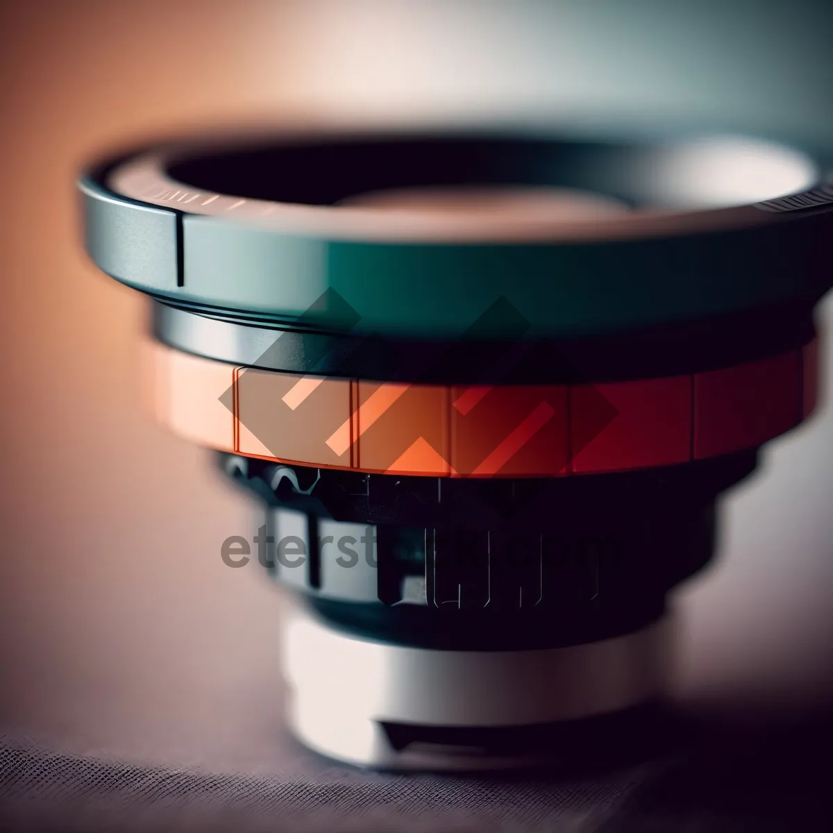 Picture of Metal cup and film roll on aperture control